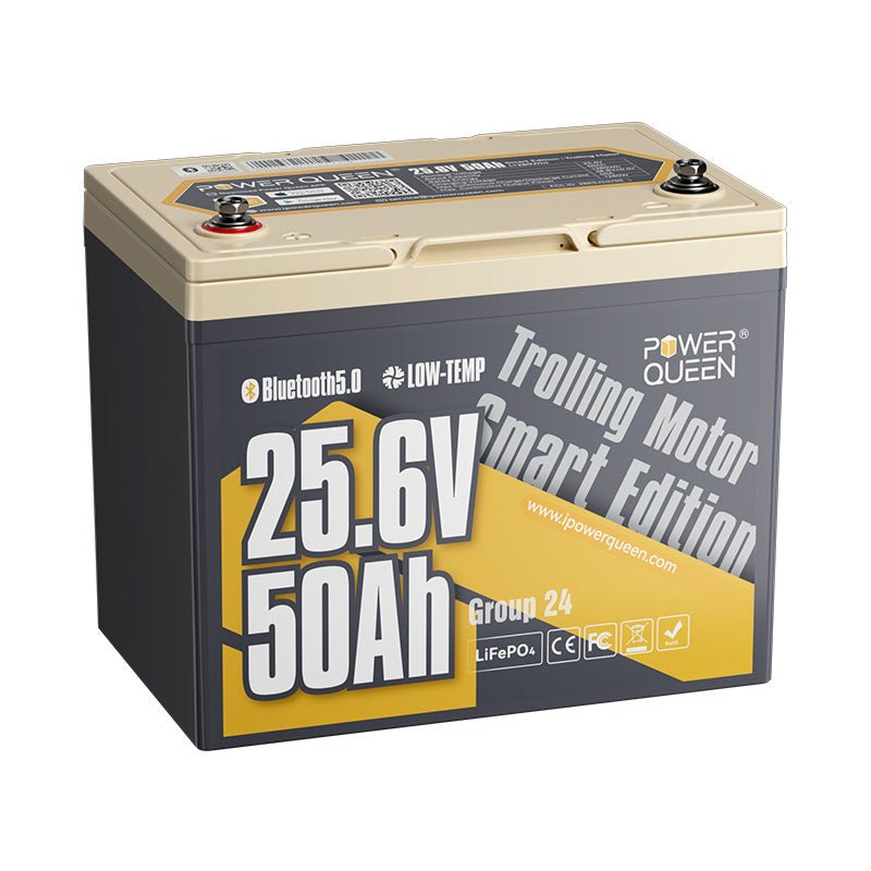 Акумулятор Power Queen LiFePO4 24V 50Ah Bluetooth