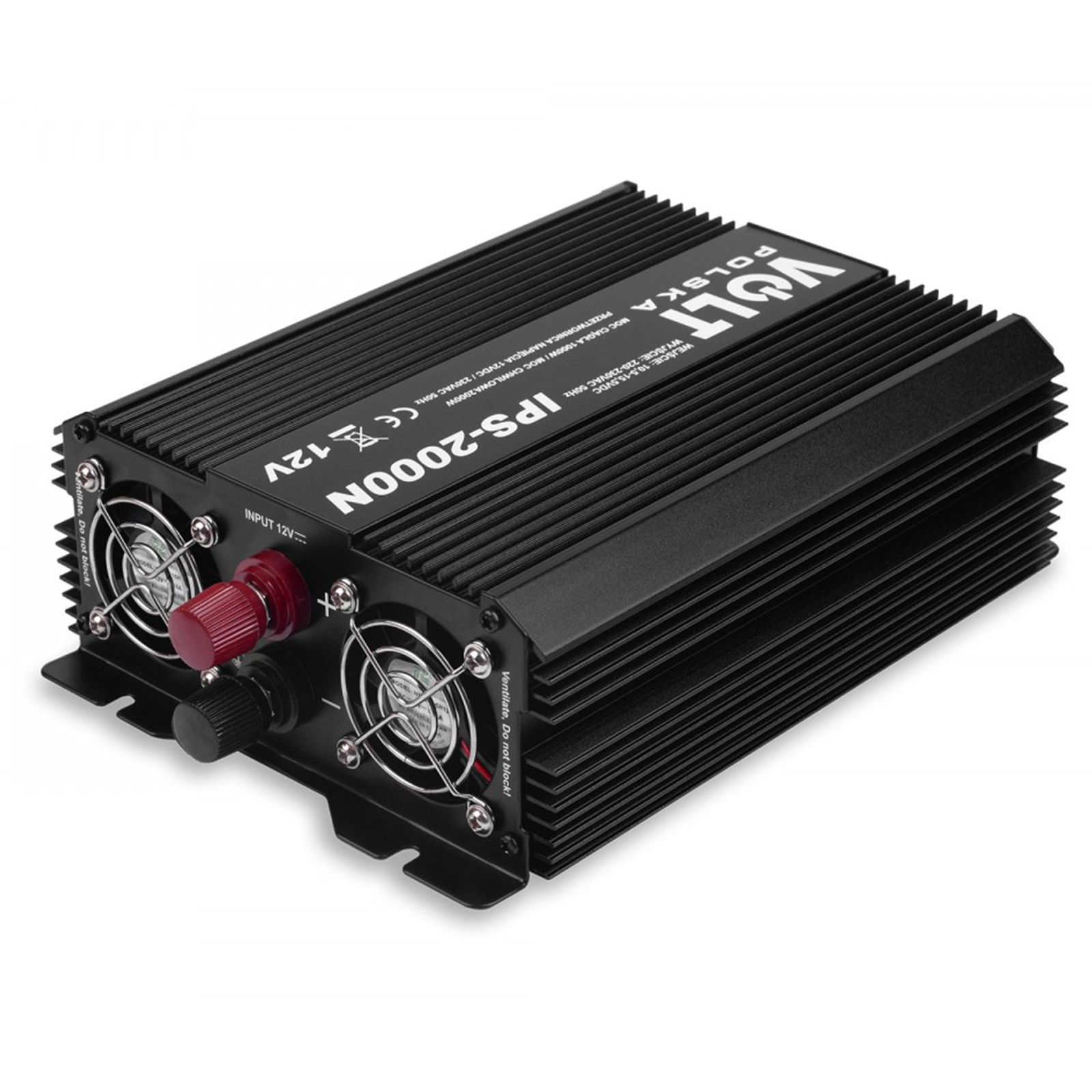 Перетворювач напруги Volt Polska IPS 2000 N 12/230V (1000/2000W) + USB