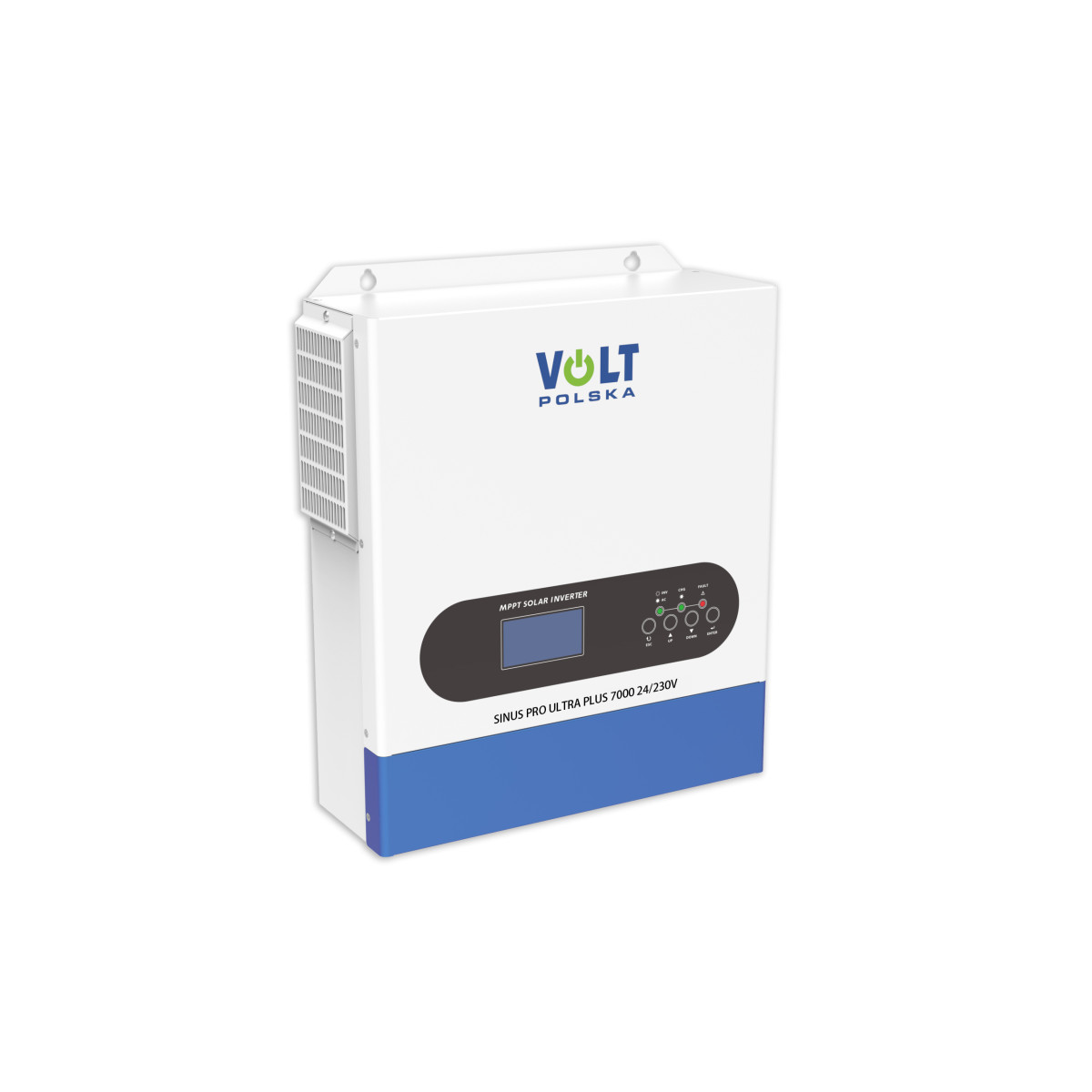 Інвертор сонячний Volt Polska SINUS PRO ULTRA PLUS 7000 24/230V (3500/7000 W) Wi-Fi + 100 A MPPT (60-500 V)