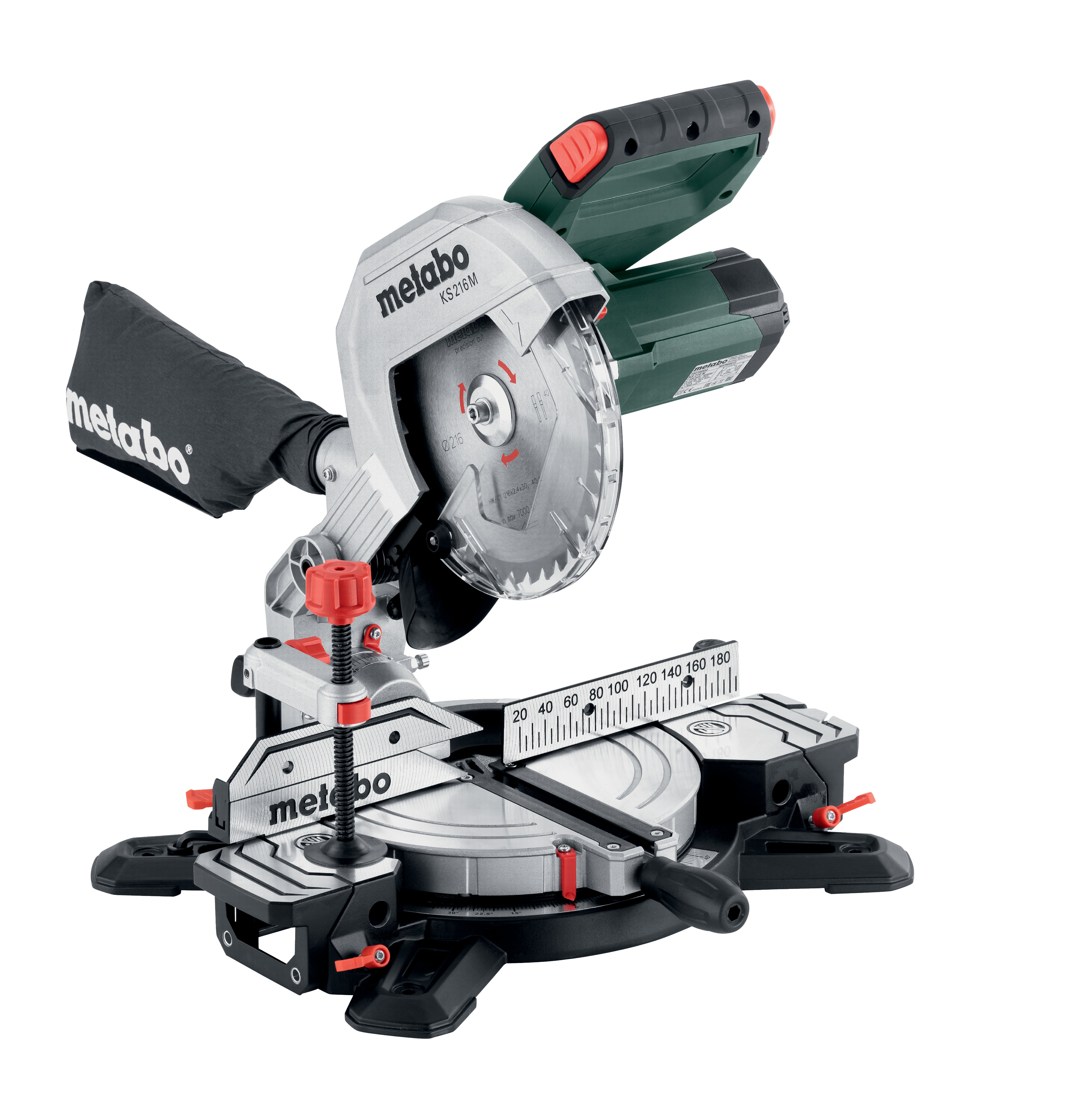 Пила торцювальна Metabo KS 216 M